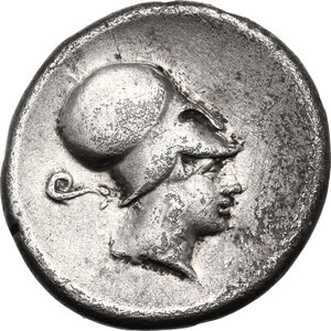reverse: Corinthia, Corinth. AR Stater, c. 400-375 BC
