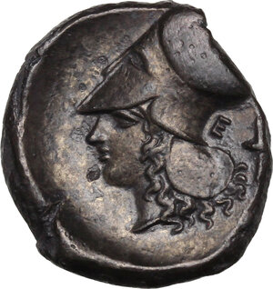 reverse: Corinthia, Corinth. AR Stater, c. 350-306 BC