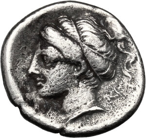 reverse: Corinthia, Corinth. AR Drachm, c. 350-300 BC