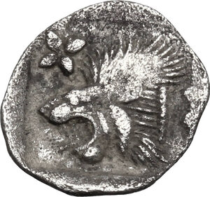 reverse: Mysia, Kyzikos. AR Hemiobol, 5th century BC