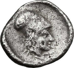 reverse: Mysia, Lampsakos. AR Obol, c. 500-450 BC