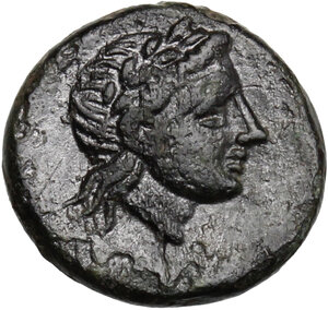 reverse: Troas, Kebren. AE 10 mm. c. 387-310 BC