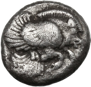 obverse: Ionia, Klazomenai. AR Obol, 480-400 BC