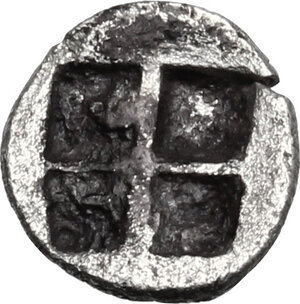 reverse: Ionia, Phokaia. AR Tetartemorion, c. 521-478 BC