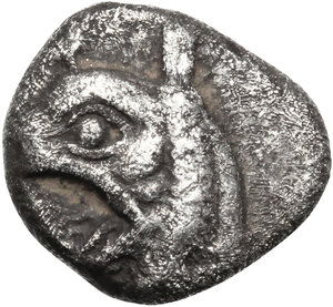 obverse: Ionia, Phokaia. AR Diobol, c. 521-478 BC