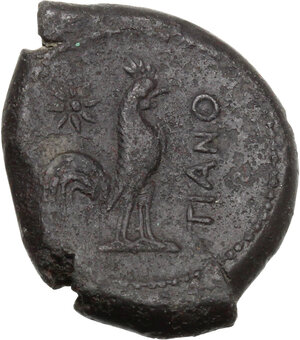reverse: Samnium, Southern Latium and Northern Campania, Teanum Sidicinum. AE 22 mm. c. 265-240 BC