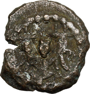 reverse: Judaea.  Herod I the Great (40-4 BC). AE Prutah