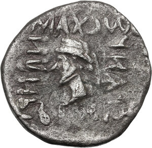 reverse: Kings of Elymais.  Kamnaskires V (54-32 BC).. BI Tetradrachm