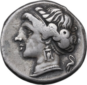 obverse: Central and Southern Campania, Neapolis. AR Didrachm, c. 275-270 BC