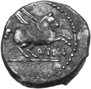reverse: Q. Titius. AR Quinarius, 90 BC