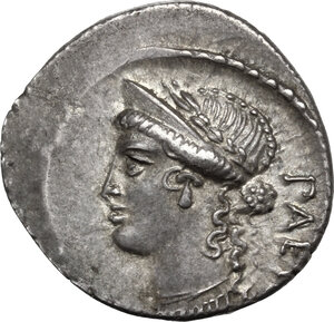 obverse: C. Considius Paetus. AR Denarius, 46 BC