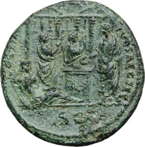 reverse: Domitian (81-96).. AE As, 88 AD