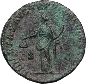 reverse: Commodus (177-192).. AE Sestertius, 181 AD