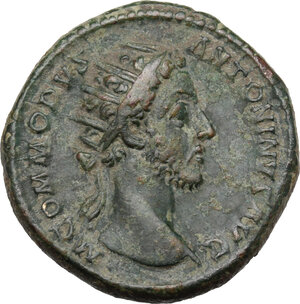 obverse: Commodus (177-192).. AE Dupondius, 181 AD
