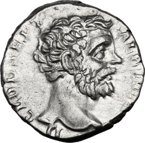 obverse: Clodius Albinus as Caesar (193-195).. AR Denarius, Rome mint