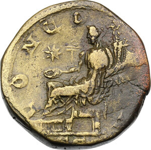 reverse: Julia Paula, first wife of Elagabalus (218-222).. AE Sestertius