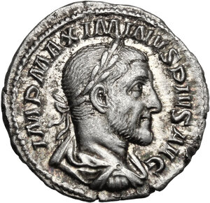 obverse: Maximinus I (225-238).. AR Denarius, Rome mint, 236 AD