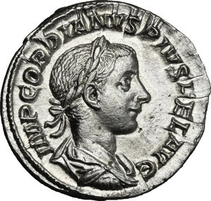 obverse: Gordian III (238-244).. AR Denarius, 240 AD