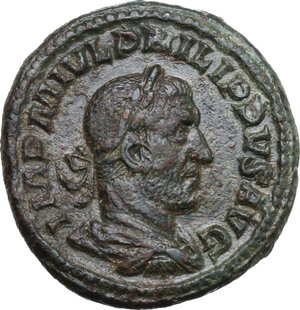 obverse: Philip I (244-249).. AE As, 249 AD