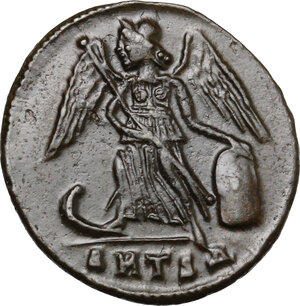 reverse: Constantine I (307-337). Commemorative series.. AE Follis, 336-337 AD. Thessalonica mint