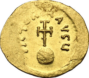 reverse: Heraclius (610-641).. AV Semissis, Constantinople mint, 610-613 AD