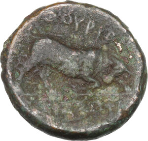 reverse: Southern Lucania, Thurium. AE 17 mm. after c. 300 BC