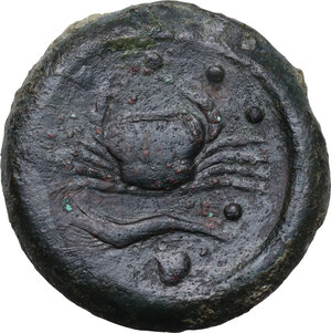 reverse: Akragas. AE Hemilitron, circa 420-406 BC