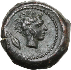 reverse: Gela. AE Onkia, c. 420-405 BC