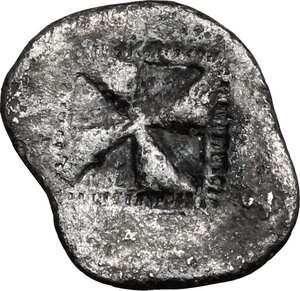 reverse: Himera. AR Obol, c. 530-515 BC