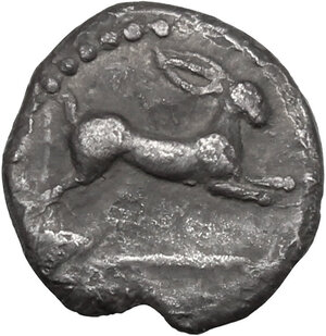 obverse: Messana. AR Litra, c. 480-461 BC