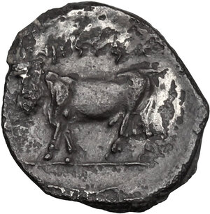 reverse: Panormos as Ziz. AR Litra, c. 409-380 BC