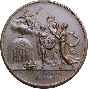 obverse: Medaglia 1773, per le opere di B. Galliari in Sant Edvige a Berlino