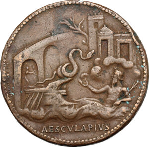 reverse: Medaglia 1894 per l XI Congresso Medico Internazionale di Roma
