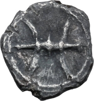 obverse: Etruria, Populonia. AR Unit, 4th century BC