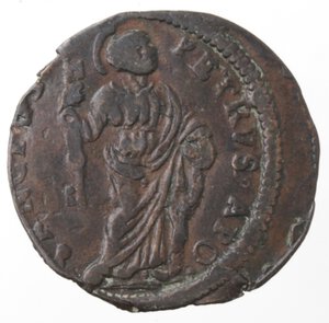 reverse: Gubbio. Clemente XII. 1730-1740. Quattrino con San Pietro. Ae. 