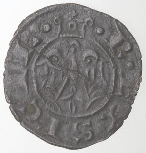 reverse: Messina. Federico II. 1197-1250. Denaro del 1221. Mi. 