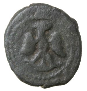 obverse: Messina. Filippo IV. 1621-1665. 3 piccioli sigle I-P. Ae. 
