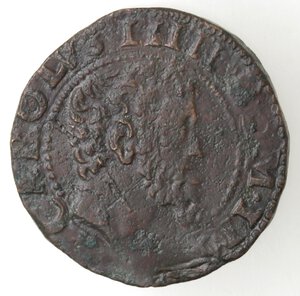obverse: Napoli. Carlo V. 1516-1554. Due Cavalli con corona. Ae. 