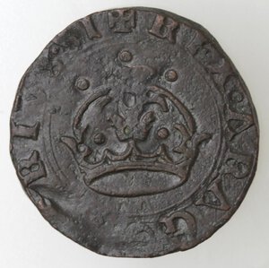 reverse: Napoli. Carlo V. 1516-1554. Due Cavalli con corona. Ae. 