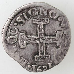 reverse: Napoli. Filippo III. 1598-1621. Carlino 1621. Ag. 