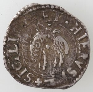 reverse: Napoli. Filippo III. 1598-1621. Mezzo carlino. Ag. 