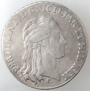 obverse: Napoli. Ferdinando IV. 1759-1798. Piastra 1796. Ag. 
