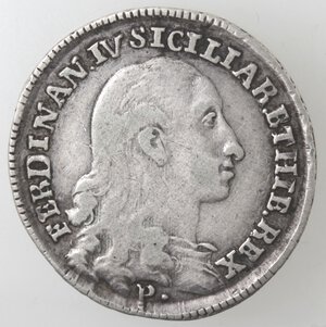 obverse: Napoli. Ferdinando IV. 1759-1798. Tarì 1795. Ag.