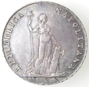 obverse: Napoli. Repubblica Napoletana. 1799. Piastra da 12 Carlini. Ag. 