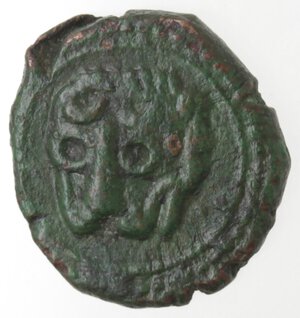 obverse: Palermo. Guglielmo II. 1166-1189. Follaro. Ae. 