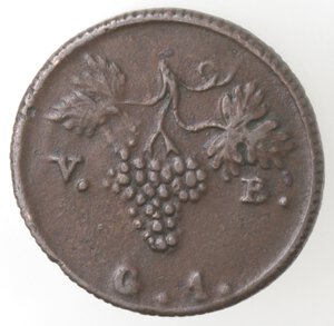reverse: Palermo. Ferdinando III. 1759-1816. Grano 1815. Ae. 