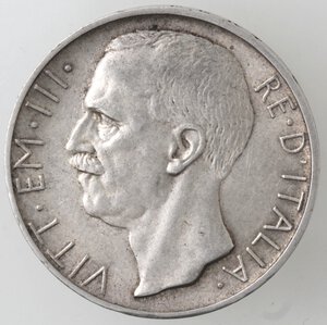 obverse: Vittorio Emanuele III. 1900-1943. 10 lire 1928 Biga. 1 Rosetta. Ag. 