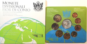obverse: San Marino. Serie divisionale annuale 2008 Anno internazionale del pianeta Terra. Con 5 Euro in Ag. 