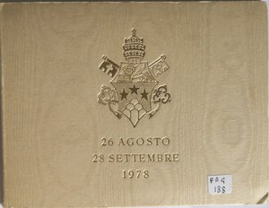 obverse: Vaticano. Roma. Giovanni Paolo I. 1978. 1.000 Lire 1978. Ag. 