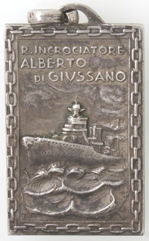obverse: Medaglie. Militari. Medaglia Alberto di Giussano. Ag 800. 